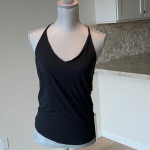NWT Lululemon Modal-Silk Yoga Tank Top Black Size 8